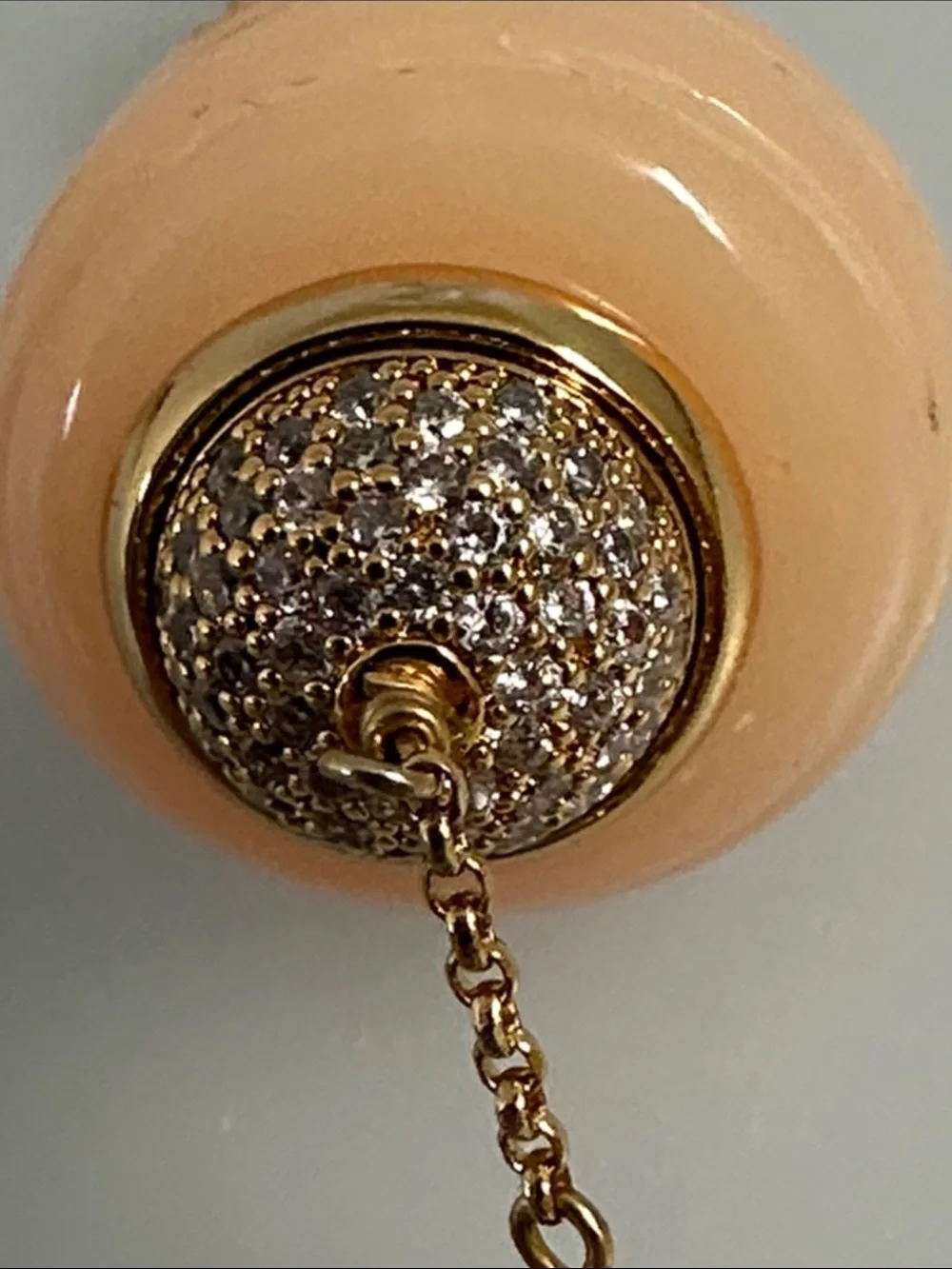 Tory Burch Multicolor Bead Drop Earrings - Peach, Mint, Mustard & Plum